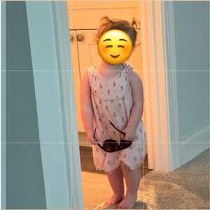 Adorable Lobster Print Kids One Piece